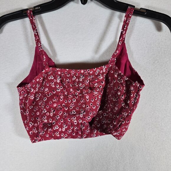 Princess Polly Women's Red Corset Tank Top Sleeveless Underwire Size 2 - Picture 8 of 11